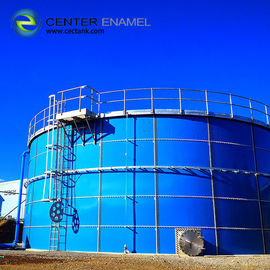 ART 310 Réservoirs de stockage de biogaz en acier avec toits à double membrane Deux couches de revêtement interne et externe