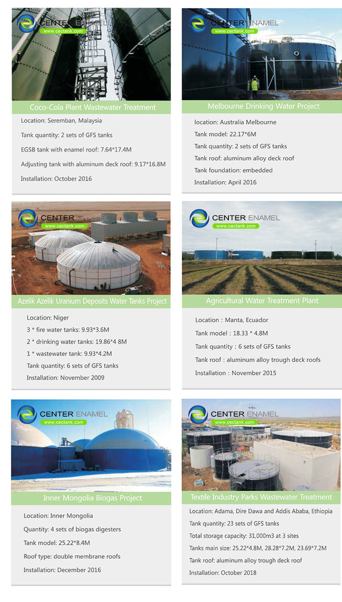 25000 gallons de réservoirs de stockage de matières grasses sèches de qualité alimentaire pour les usines agricoles 0